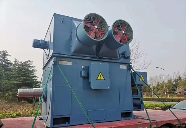 圖中可以很直觀的看到高壓電機的冷卻風(fēng)機結(jié)構(gòu) 圖中可以很直觀的看到高壓電機的冷卻風(fēng)機結(jié)構(gòu)