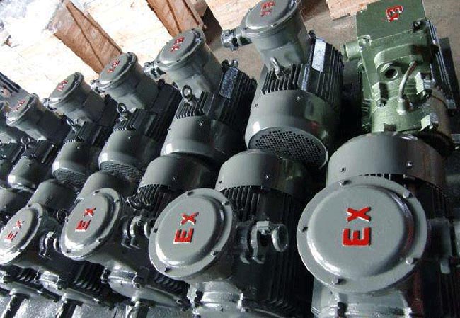 圖為西安西瑪YE3系列防爆電機照片 圖為西安西瑪YE3系列防爆電機照片